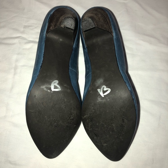 Steve Madden Sadee Blue short heel - Picture 7 of 8